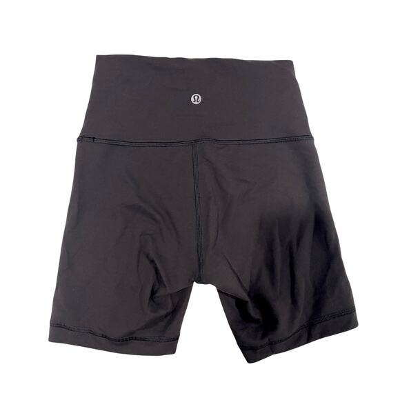 Lululemon Wunder Train High-Rise Short 6" Black Athleisure Gym Work Out sz 4 - Picture 9 of 11